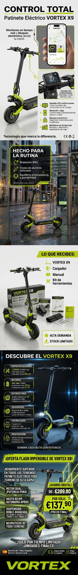 VORTEX X9 - Control Total